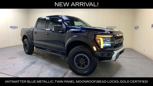 Blue Metallic 2025 Ford F-150 Raptor