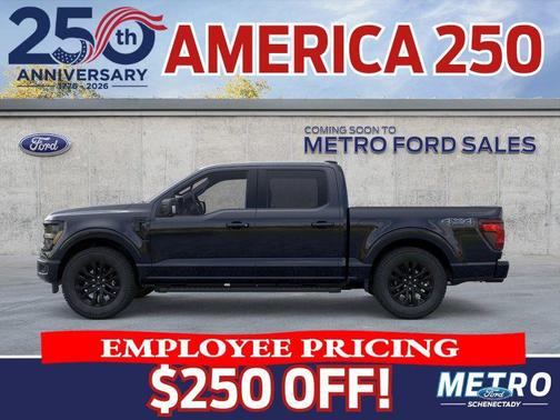 Black 2026 Ford F-150 XLT