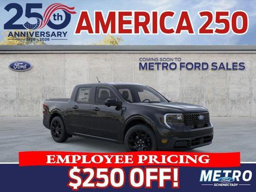 Shadow Black 2026 Ford Maverick Lariat