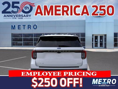 White 2026 Ford Explorer Active