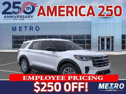 White 2026 Ford Explorer Active