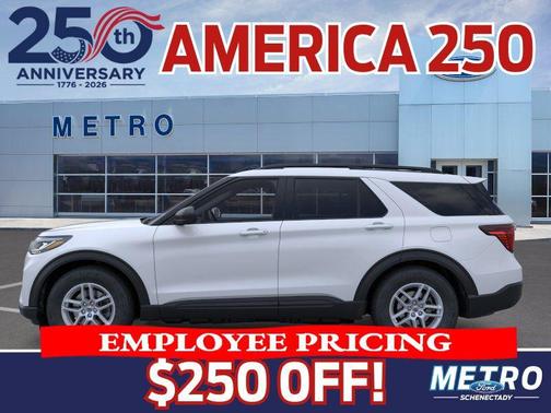 White 2026 Ford Explorer Active