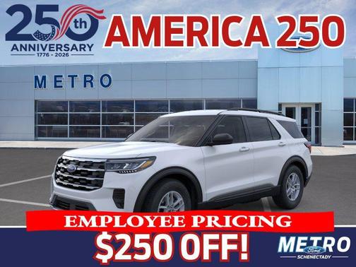 White 2026 Ford Explorer Active