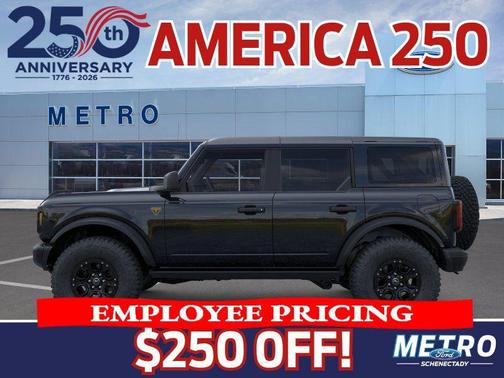 Shadow Black 2026 Ford Bronco Badlands