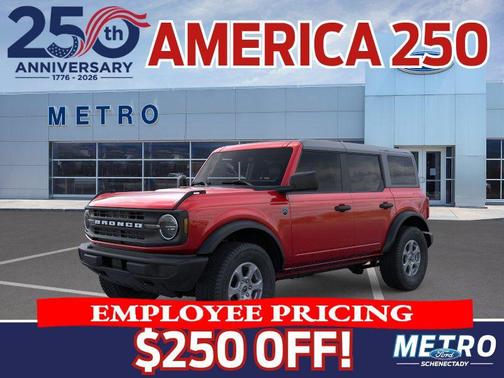 Ruby Red Metallic Tinted Clearcoat 2026 Ford Bronco Big Bend