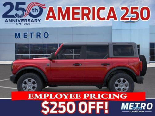 Ruby Red Metallic Tinted Clearcoat 2026 Ford Bronco Big Bend