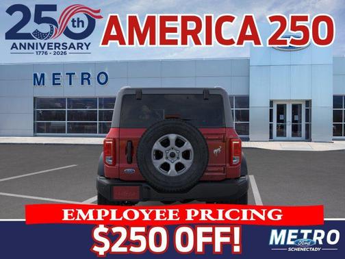 Ruby Red Metallic Tinted Clearcoat 2026 Ford Bronco Big Bend