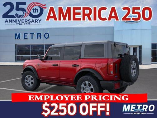 Ruby Red Metallic Tinted Clearcoat 2026 Ford Bronco Big Bend