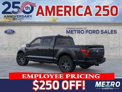 Black 2026 Ford F-150 STX