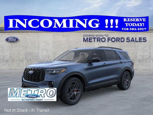 Vapor Blue Metallic 2026 Ford Explorer ST-Line