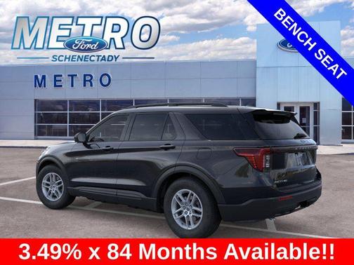 Agate Black Metallic 2026 Ford Explorer Active