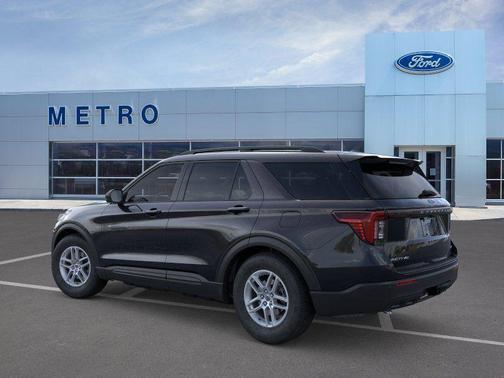 Agate Black Metallic 2026 Ford Explorer Active