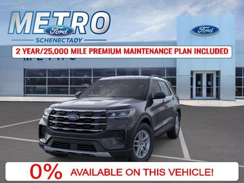 Agate Black Metallic 2026 Ford Explorer Active
