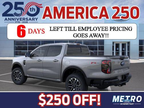 Carbonized Gray Metallic 2025 Ford Ranger LARIAT