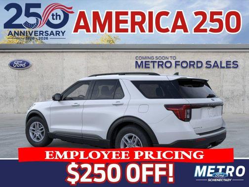 White 2026 Ford Explorer Active