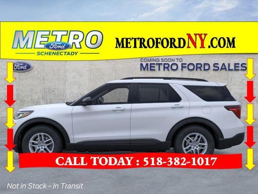 White 2026 Ford Explorer Active