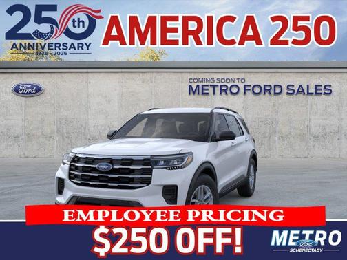 White 2026 Ford Explorer Active