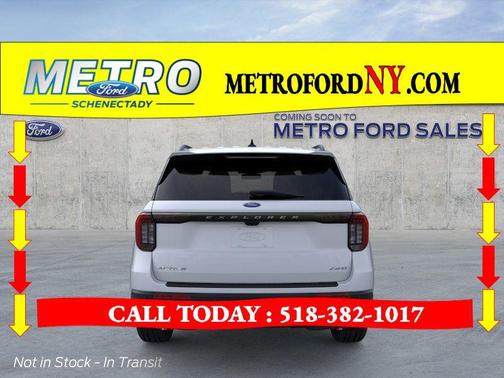 White 2026 Ford Explorer Active