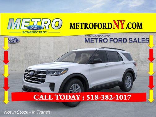 White 2026 Ford Explorer Active