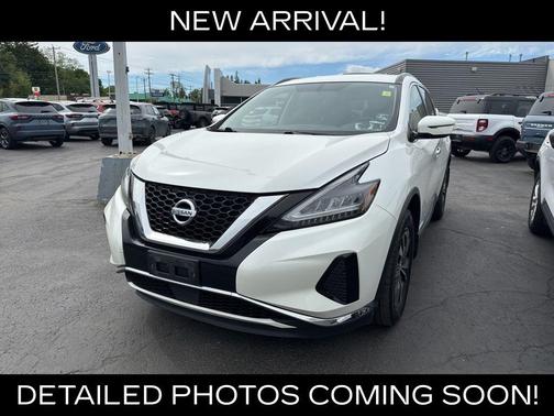 Pearl White 2019 Nissan Murano SV