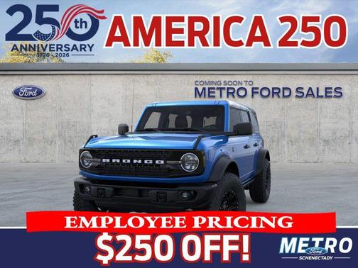 Velocity Blue Metallic 2026 Ford Bronco Big Bend