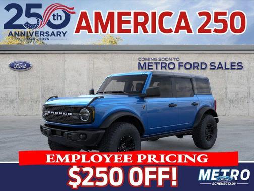 Velocity Blue Metallic 2026 Ford Bronco Big Bend