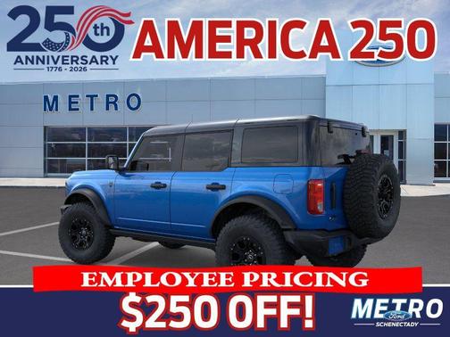 Velocity Blue Metallic 2026 Ford Bronco Big Bend