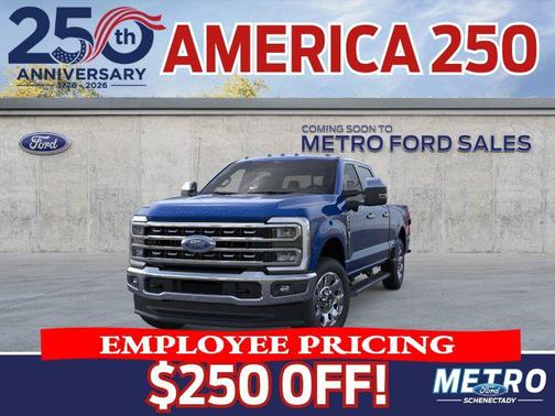 Blue 2026 Ford F-350 Lariat