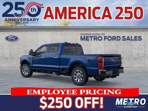 Blue 2026 Ford F-350 Lariat