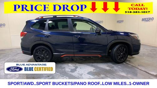 Dark Blue Pearl 2021 Subaru Forester Sport