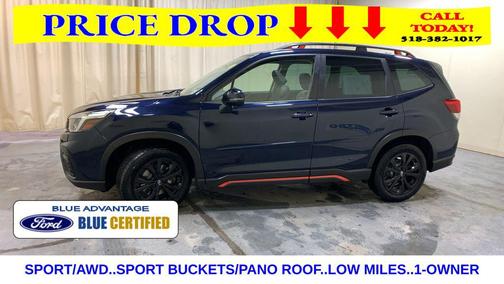Dark Blue Pearl 2021 Subaru Forester Sport