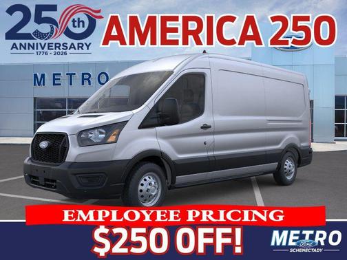 Ingot Silver Metallic 2026 Ford Transit-250 Base