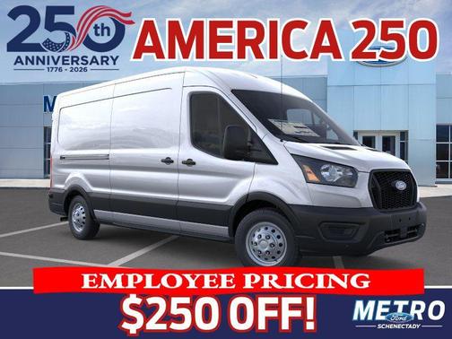 Ingot Silver Metallic 2026 Ford Transit-250 Base