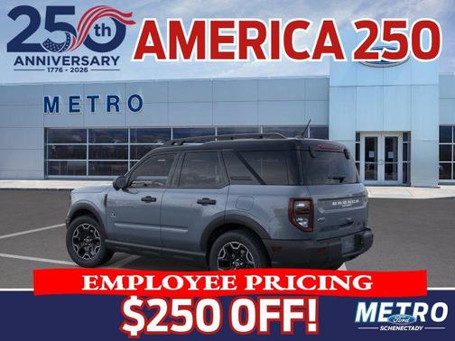 Azure Gray Metallic Tri-Coat 2026 Ford Bronco Sport Outer Banks