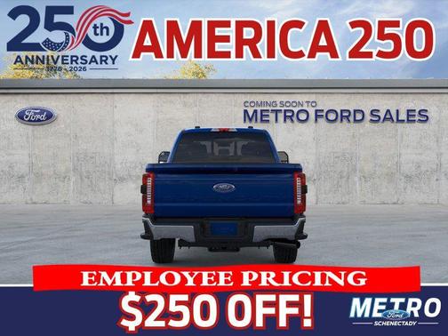 Blue Metallic 2026 Ford F-350 Lariat
