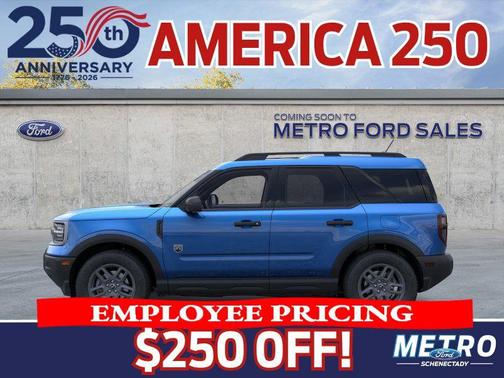 Velocity Blue Metallic 2026 Ford Bronco Sport Big Bend