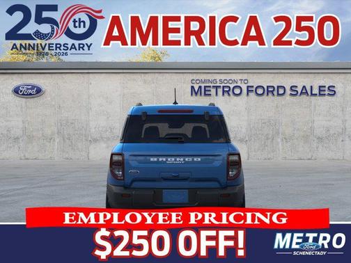 Velocity Blue Metallic 2026 Ford Bronco Sport Big Bend