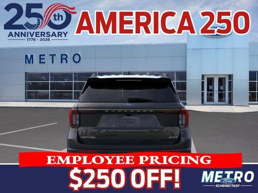 Black 2026 Ford Explorer Active