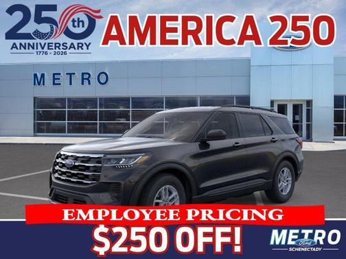 Black 2026 Ford Explorer Active