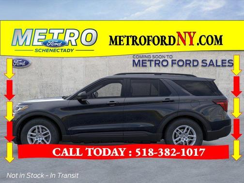 Black 2026 Ford Explorer Active