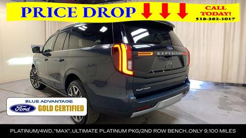 Blue Metallic 2025 Ford Expedition Platinum