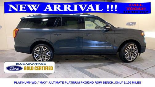 Blue Metallic 2025 Ford Expedition Platinum