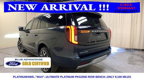 Blue Metallic 2025 Ford Expedition Platinum