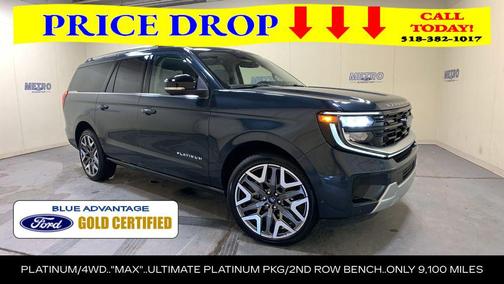 Blue Metallic 2025 Ford Expedition Platinum