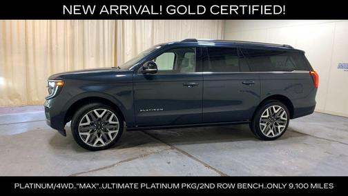 Blue Metallic 2025 Ford Expedition Platinum