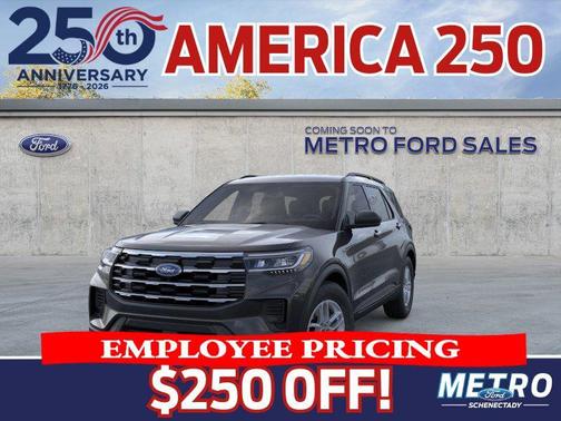 Black 2026 Ford Explorer Active