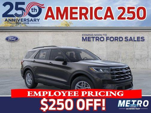 Black 2026 Ford Explorer Active