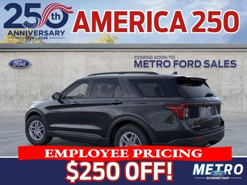 Black 2026 Ford Explorer Active
