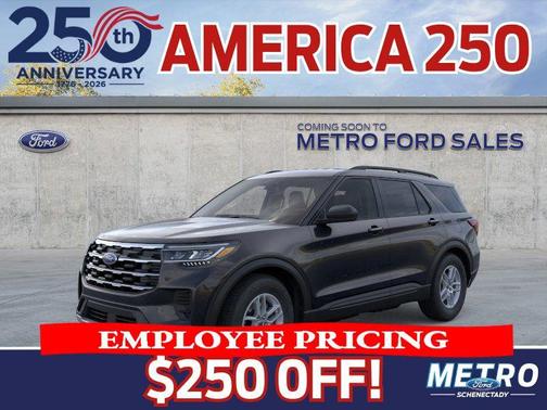 Black 2026 Ford Explorer Active