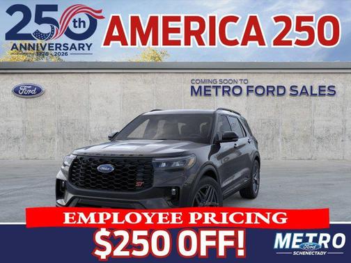 Black 2026 Ford Explorer ST